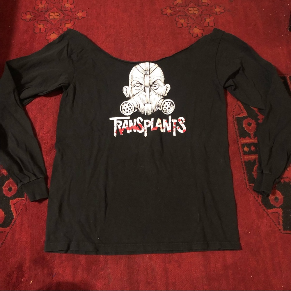 Vintage transplants band shirt women’s L XL